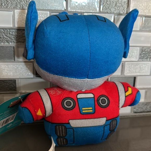 Transformers Rescue Bots Academy OPTIMUS PRIME Plush / Hasbro / 7” / BRAND NEW - Picture 8 of 15